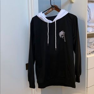 Romwe Black Hoodie